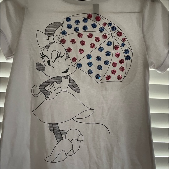 Disney-Tshirt-mini mouse-small-no stains/rips, smoke/pet free home, never wore - Picture 3 of 6